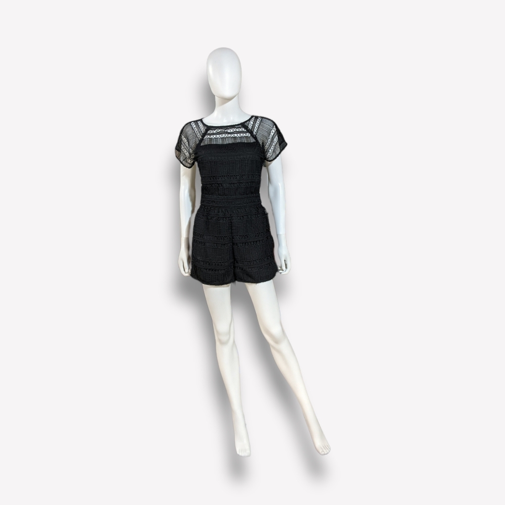 Tularosa Black Brynn Romper, XS